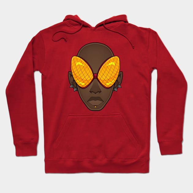 JSRF Garam Head Hoodie by Rudie Queen